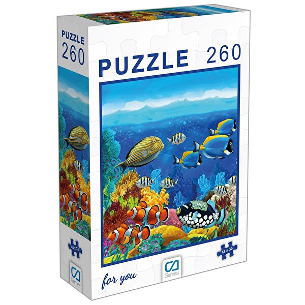 Balıklar Puzzle 260 Parça