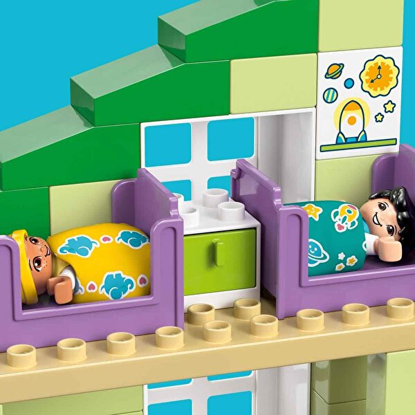 LEGO DUPLO Kasabası 3’ü 1 Arada Figürlü Modern Aile Evi 10470