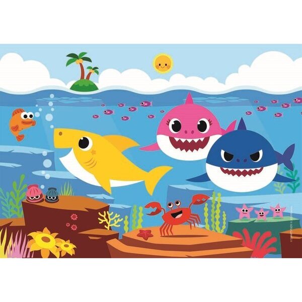 Clementoni Baby Shark Puzzle 2x20 Parça
