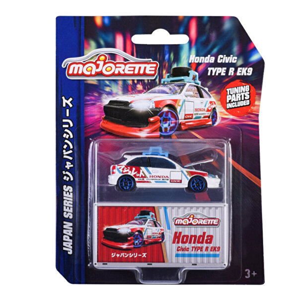 Majorette Japan Series Deluxe Araçlar Honda Civic Type R EK9