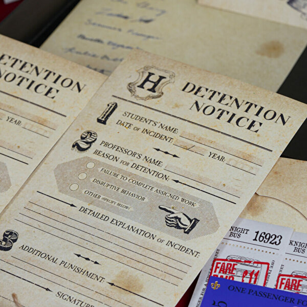 Wizarding World Harry Potter Hogwarts'a Davet Mektup Seti