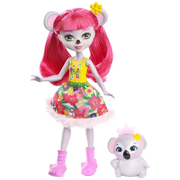 Enchantimals Popüler Karakter Bebekler Karina Koala FNH24