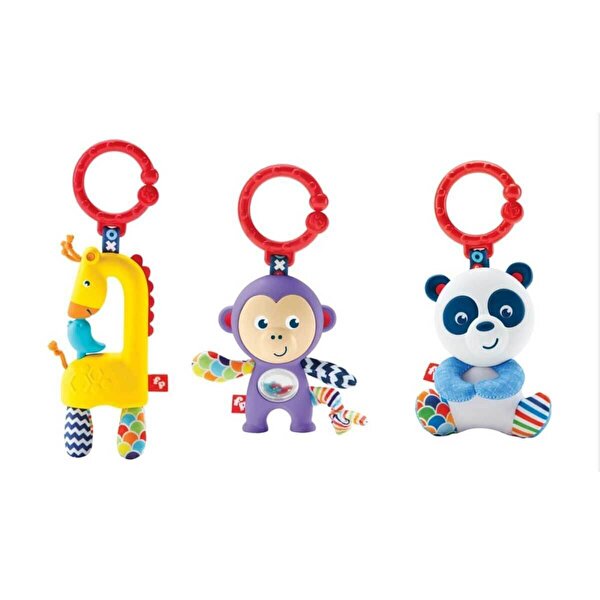 Fisher Price Hayvanat Bahçesi Arkadaşları Çıngırdaklar