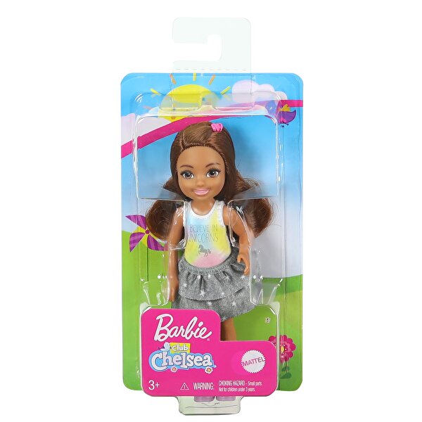Barbie Aksesuarlı Chelsea Bebekler Yıldız Desenli Etekli GHV63