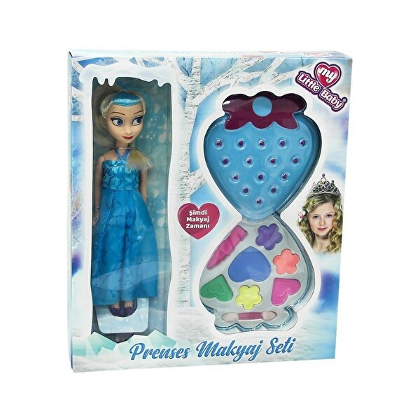 Prenses Bebek ve Makyaj Seti