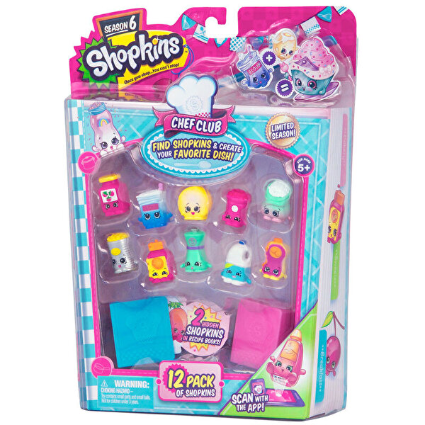 Shopkins Cicibiciler Şefler Kulübü 12´li