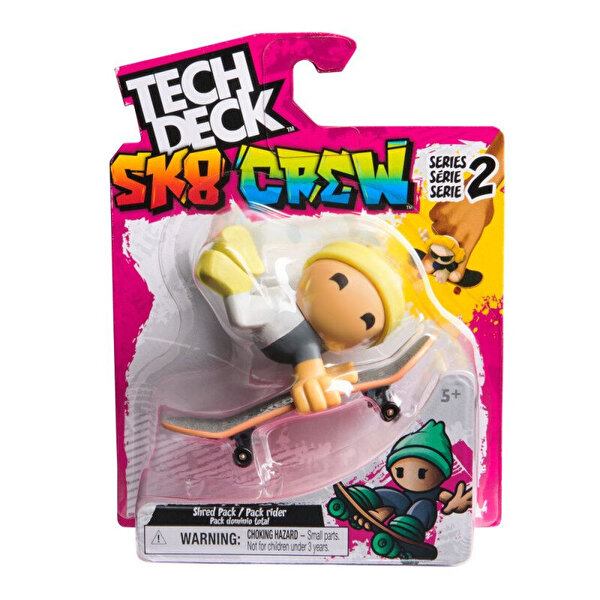 Tech Deck SK8 Crew Figürlü Parmak Kaykayı 6