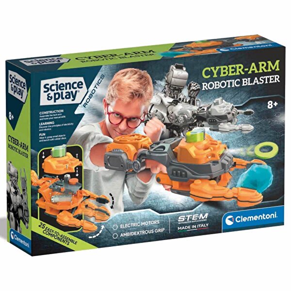 Clementoni Bilim ve Oyun: Robotics Siber Robot Kol