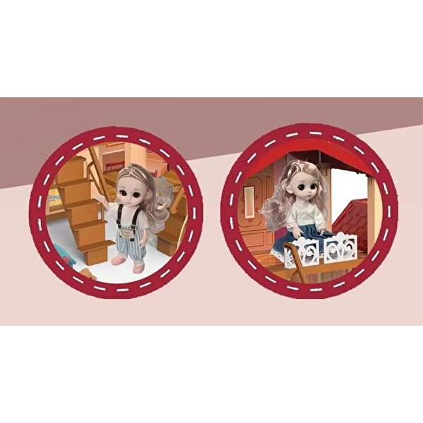 Kutulu Kurmalı Maket Ev Seti