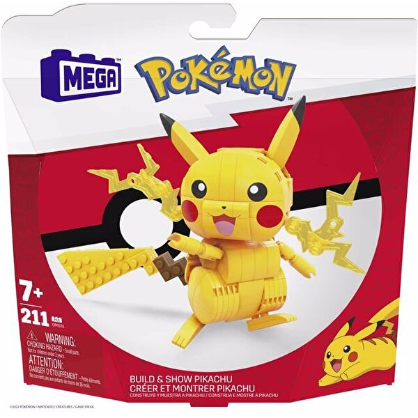 Mega Pokémon Yap ve Oyna Figürler Pikachu GMD31