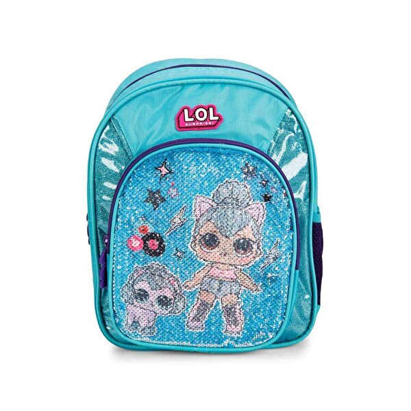 L.O.L. Anaokulu Çantası Pullu Mavi