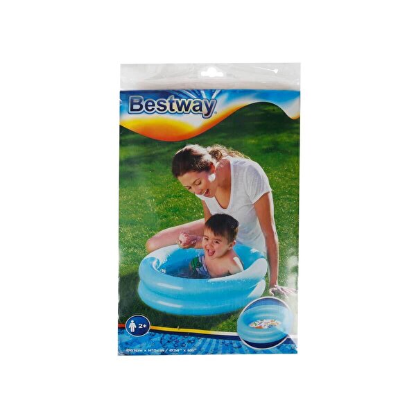 Yuvarlak Bebek Havuzu Mavi