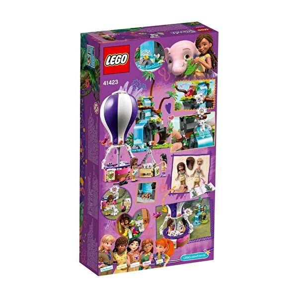 LEGO Friends Sıcak Hava Balonuyla Kaplan Kurtarma Operasyonu 41423