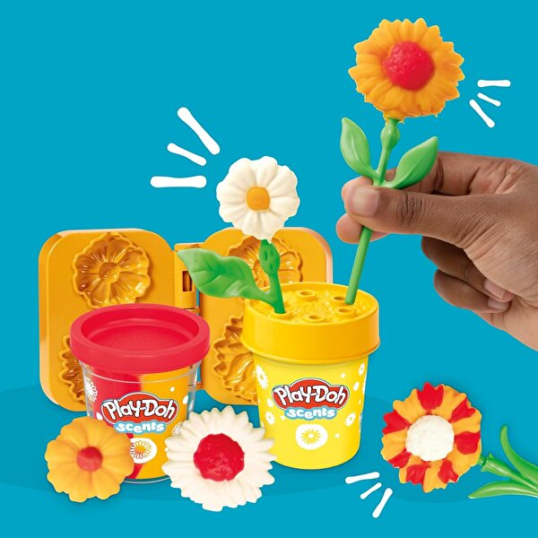 Play Doh Sunflowers & Daisies Flower Oyun Seti G2476