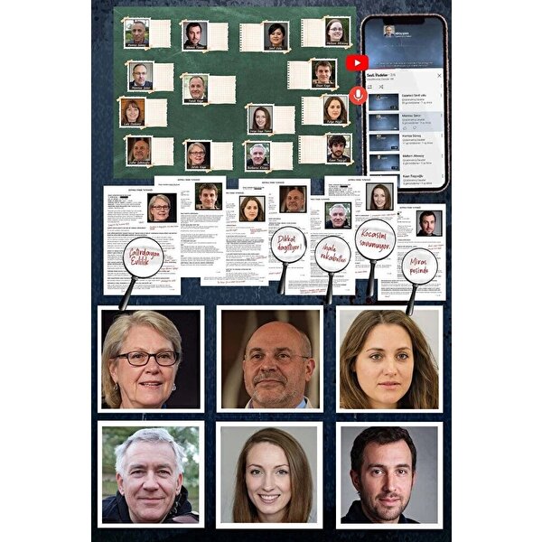 Çözülmemiş Davalar Mahzendeki Cinayet Dedektif Oyunu