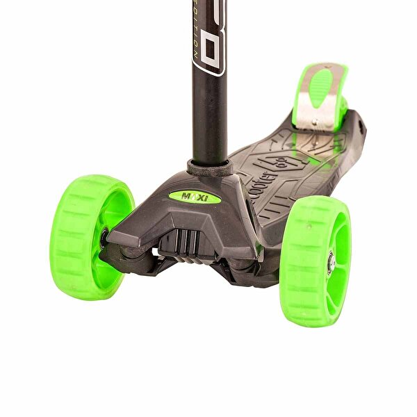 Black Edition Maxi Işıklı Scooter Yeşil