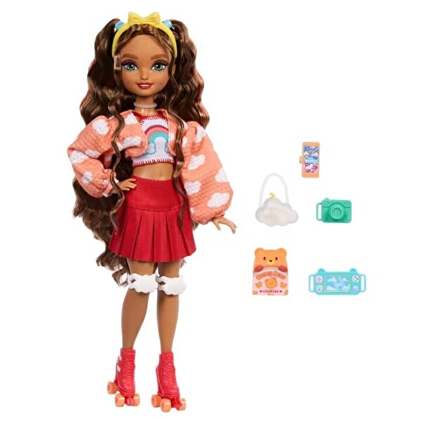Barbie Dream Besties Paten Partisi Teresa Bebek ve Aksesuarları JFX98