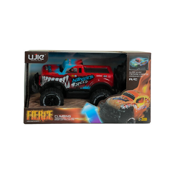 1:20 Uzaktan Kumandalı Full Fonksiyon Speed Monster Kamyonet Kırmızı