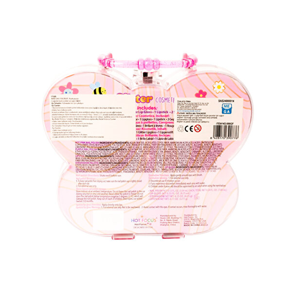 Hot Focus Parıltılı Taşınabilir Kozmetik Seti