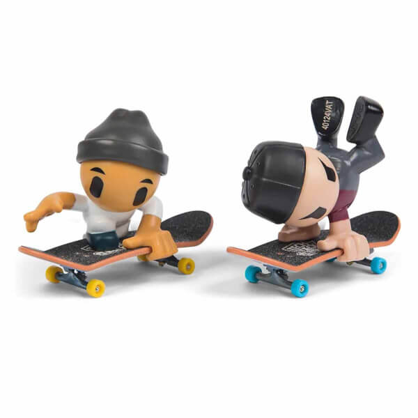 Tech Deck SK8 Crew Figürlü Parmak Kaykayı 2’li Set 4