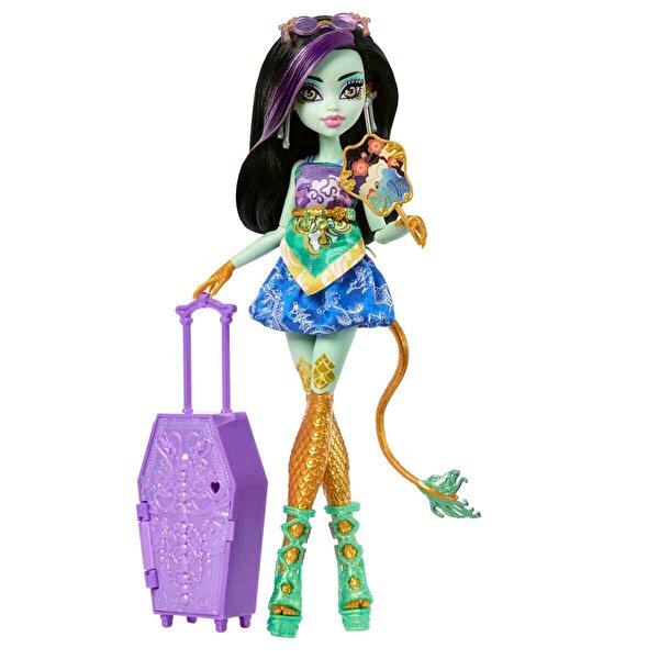 Monster High Gizemli Arkadaşlar Tatil Bebeği Jinafire Long JDR52