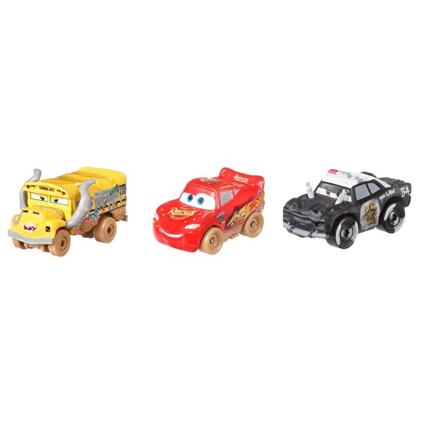 Cars Mini Karakter Arabalar Üçlü Paket