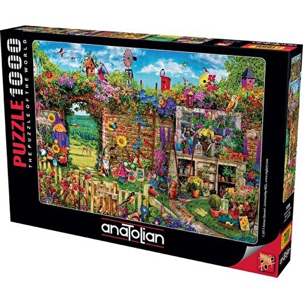 Anatolian Puzzle 1000 Parça Kalabalık Bahçe