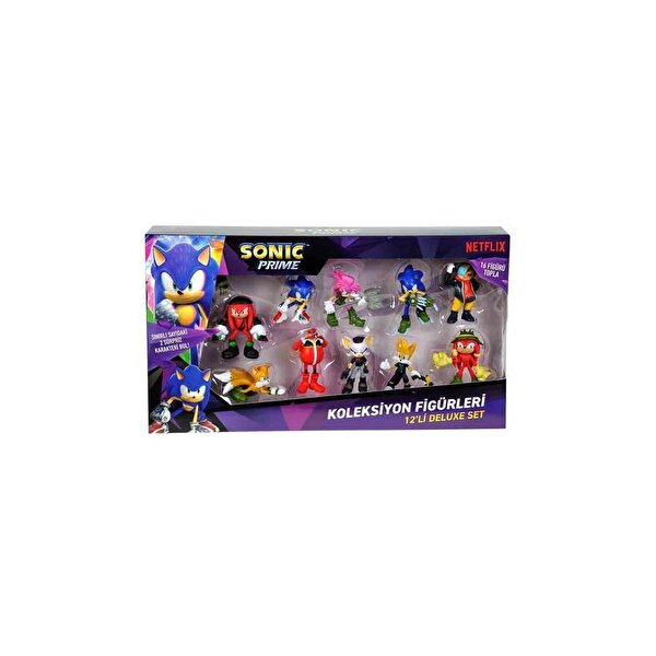 Sonic Prime 12'li Gizemli Figür Seti Seri 2