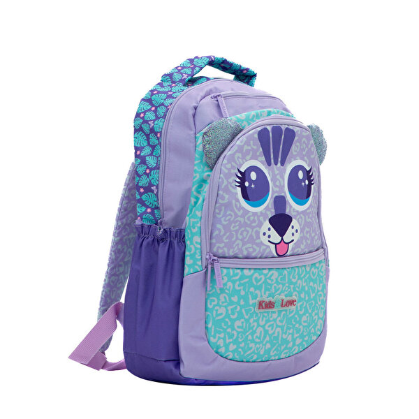Kaukko Kids Love  Cute Face Tiger Sırt Çantası