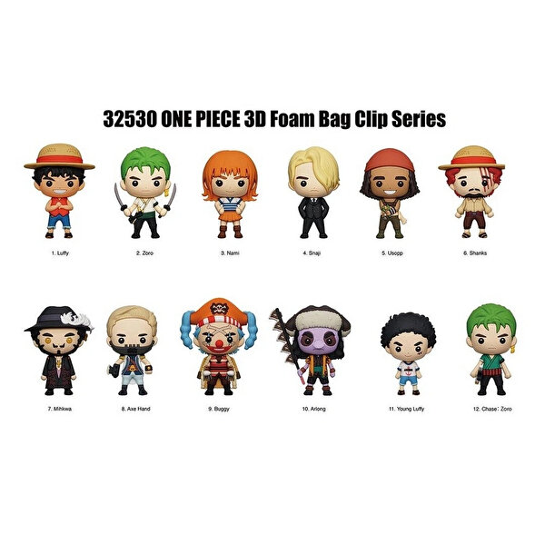 Monogram One Piece Klipsli Figür