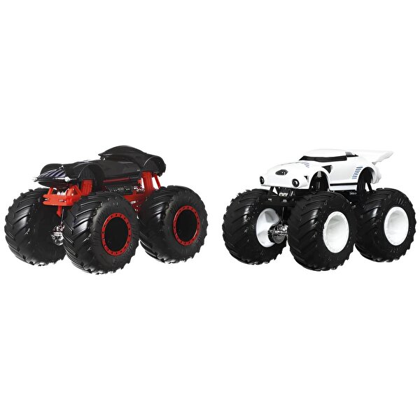 Hot Wheels Monster Trucks Güçlü İkili 1:64 Arabalar Star Wars Stormtrooper HWN68
