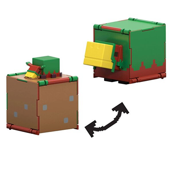 Minecraft Flipping 2'si 1 Arada Figür Baby Sniffer + Sniffer JCN25