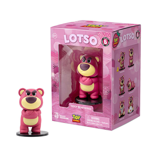 Disney Pixar Toy Story Lotso Teddy Bear Figür 8 Cm Angry Lotso