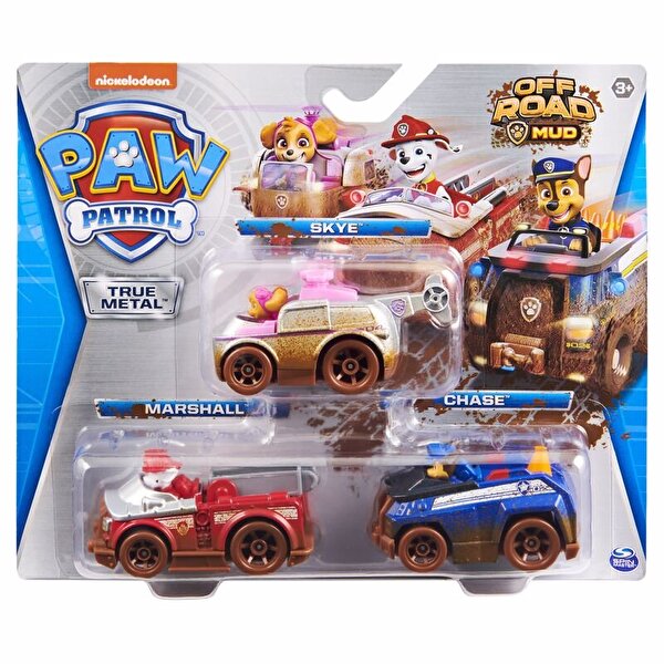 Paw Patrol True Metal 1:55 3'lü Set