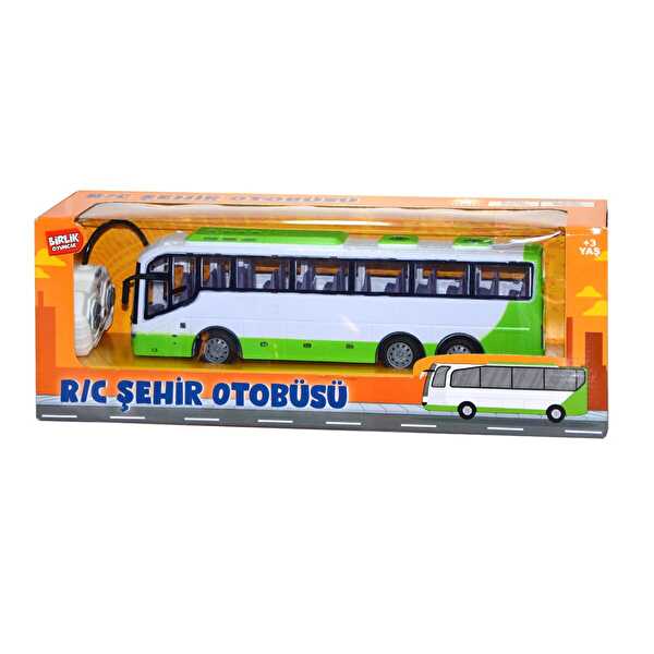 1:30 Ölçekli Uzaktan Kumandalı Full Fonksiyon Otobüs