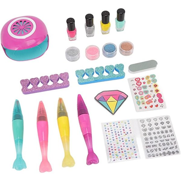 Girl's Creator Saç Tebeşi̇ri̇ Ve Tırnak Tasarımı Oyun Seti̇
