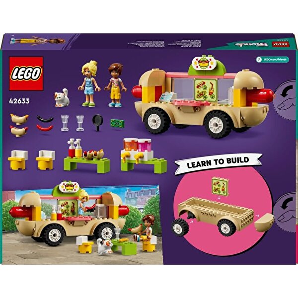 LEGO Friends Sosisli Sandviç Kamyonu 42633
