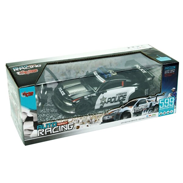 1:24 Ölçekli Uzaktan Kumandalı Full Fonksyon Spor Polis Araba