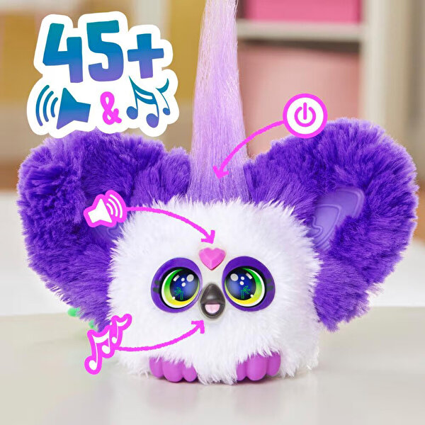 Furby Furblet İnteraktif Peluş Bam-Boo Panda G1698