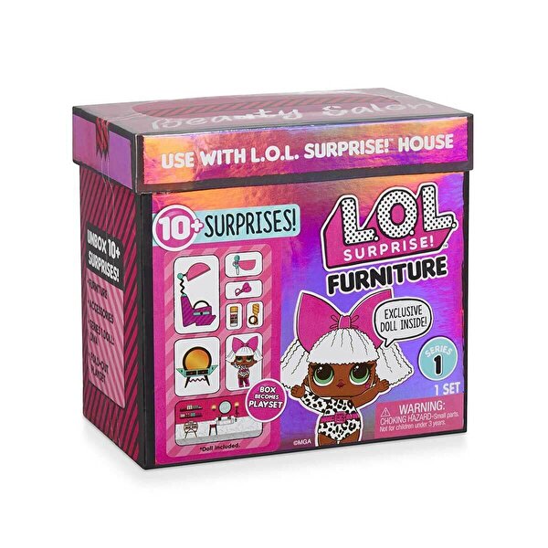 L.O.L. Bebek ve Mobilya Oyun Seti Beauty Salon