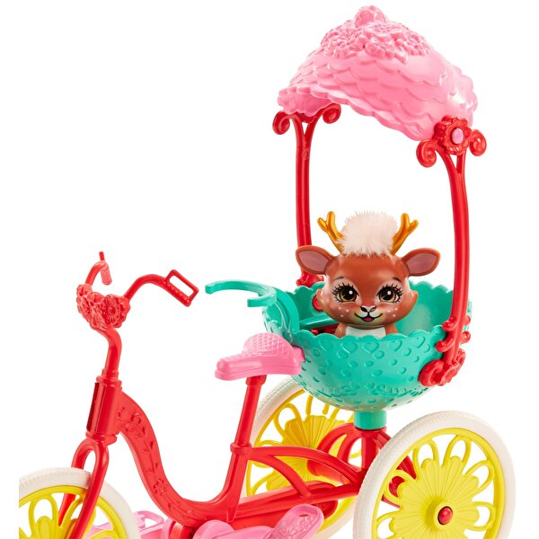 Enchantimals Bebek ve Aracı Oyun Seti Geyik Danessa GJX30