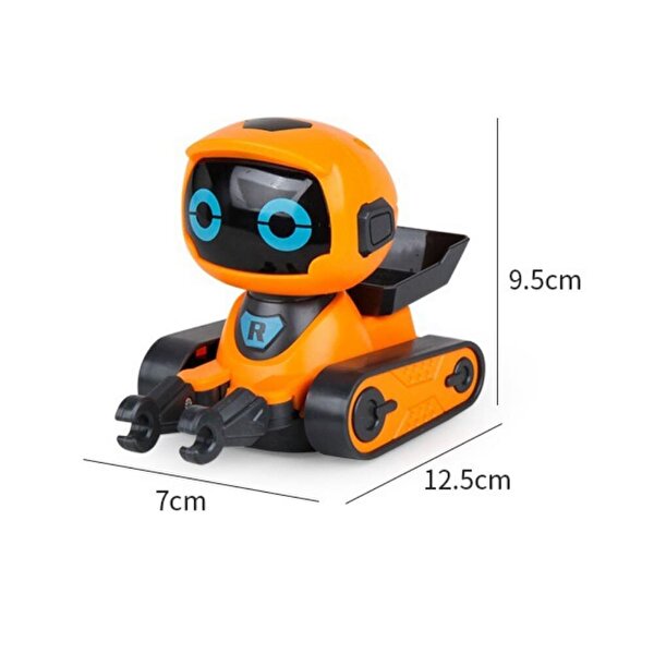 Uzaktan Kumandalı Işıklı Mini Robot