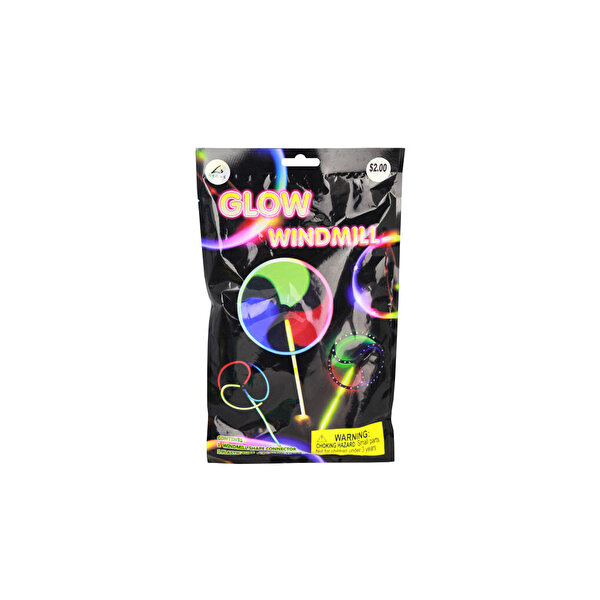 Rüzgar Gülü Floresan Led Glow Değnek
