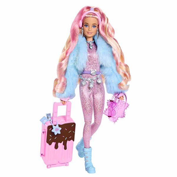 Barbie Extra Seyahat Bebekleri Kar Temalı HPB16
