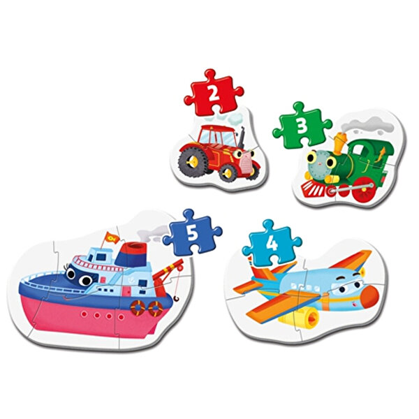 Clementoni İlk Puzzle Koleksiyonum Means of Transport