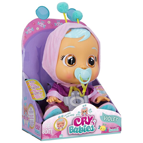 Cry Babies Ağlayan Bebekler S6 Violet