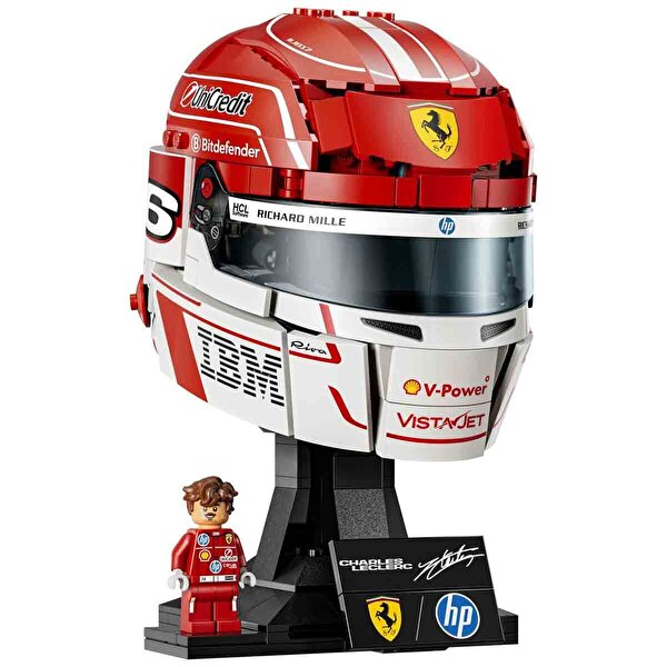 LEGO Editions Scuderia Ferrari HP Charles Leclerc Kaskı 43014