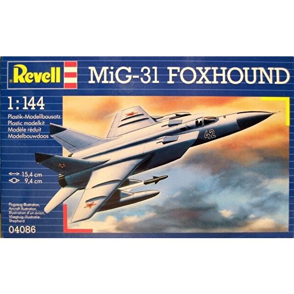 Revell Model Set MİG31FoxHound 04086