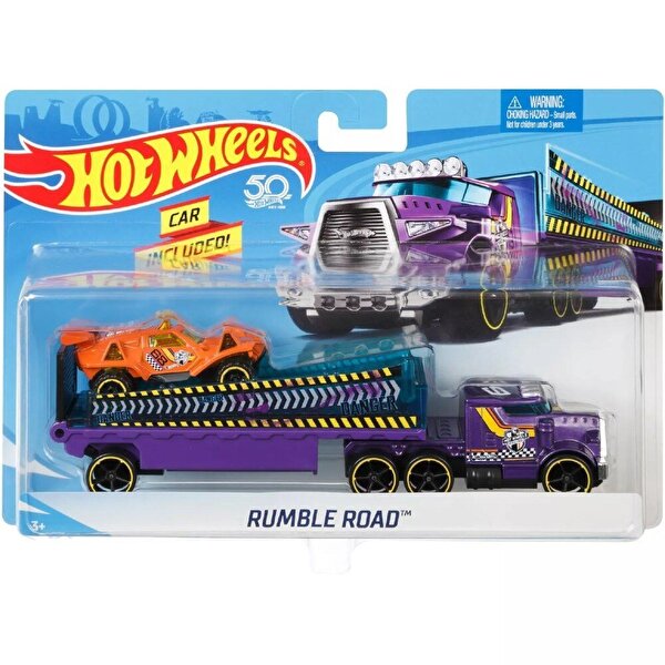Hot Wheels Taşıyıcı Tırlar Rumble Road BDW53