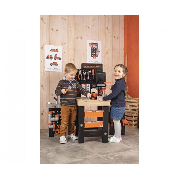 Smoby Black & Decker Mega Tamir Tezgahı